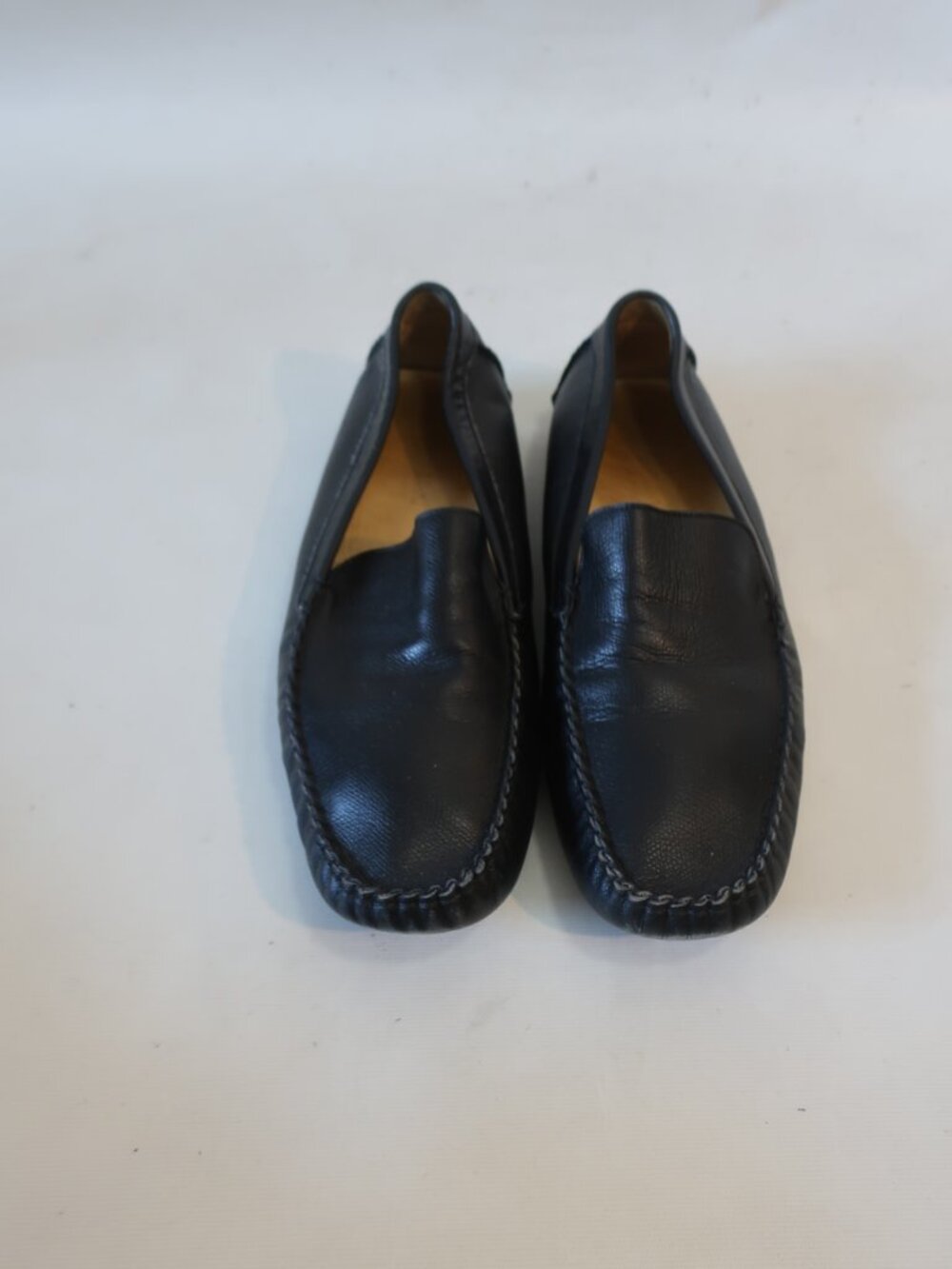 Mens Cole Haan Black Leather Loafers 11M - Picture 2 of 10